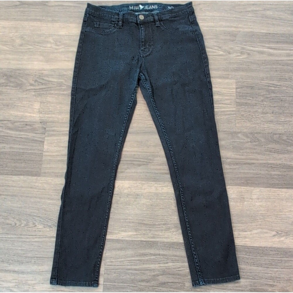 MiH Jeans Dark Blue Skinny Women's Jeans - Stretch, Pockets, Size 30, Regular